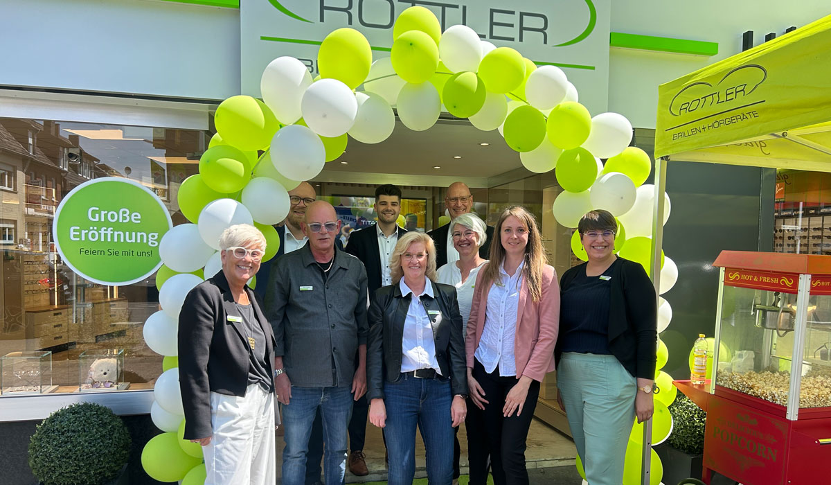 ROTTLER investiert in Heinsberg – neues Seh- und Hörzentrum eröffnet am 12. Juni 2025